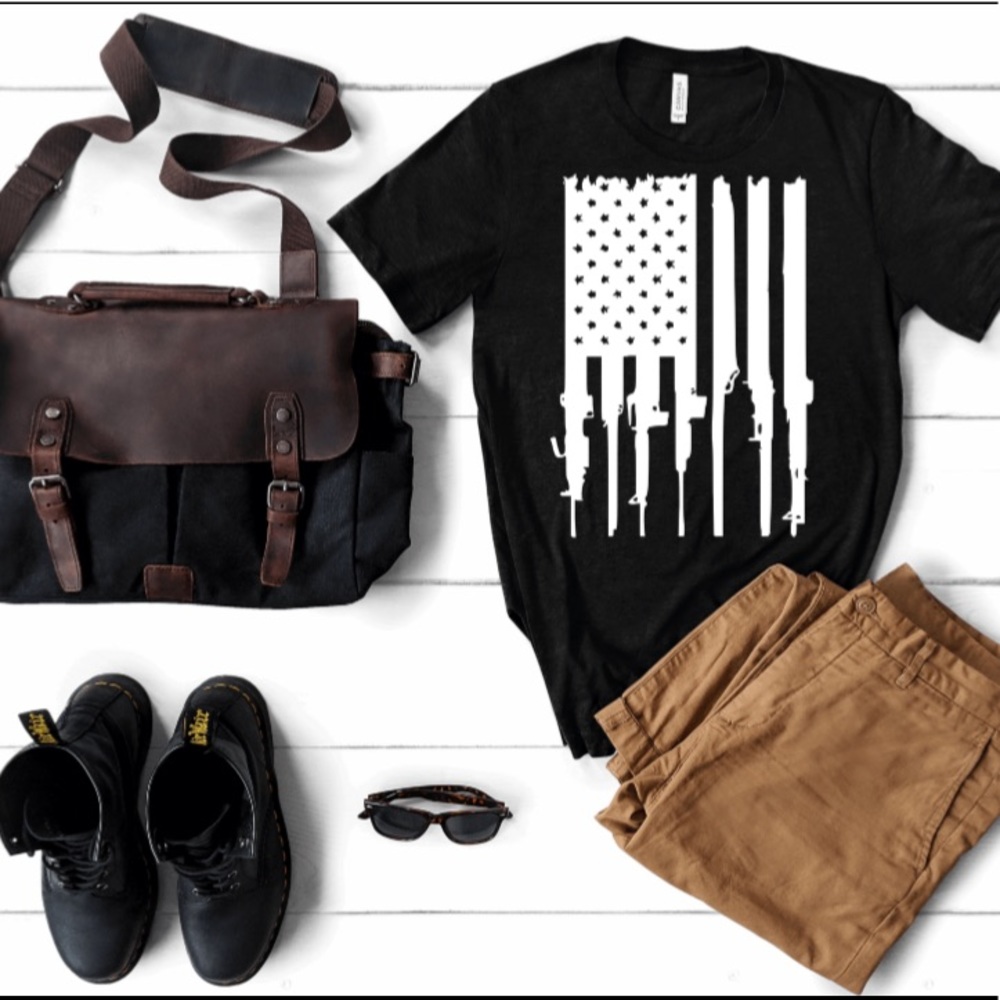 Gun Flag Tee